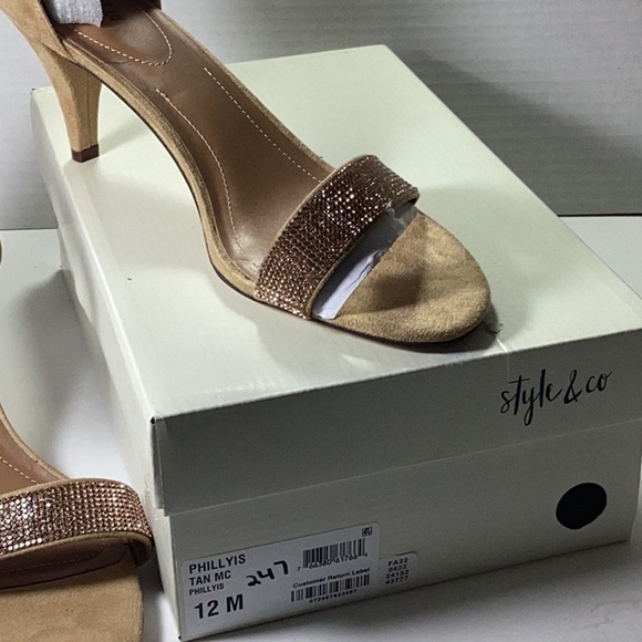 STYLE & CO
Phillys Two-Piece Evening Sandals, - Picture 9 of 9